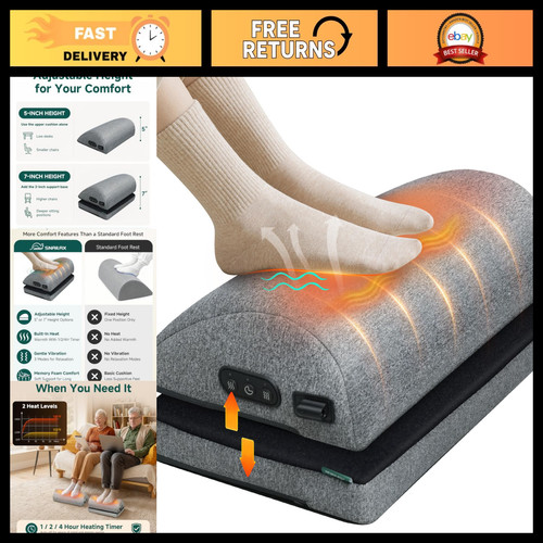 Heated foot rest - foot,