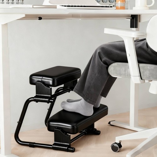 Adjustable ergonomic footrest - adjustable,