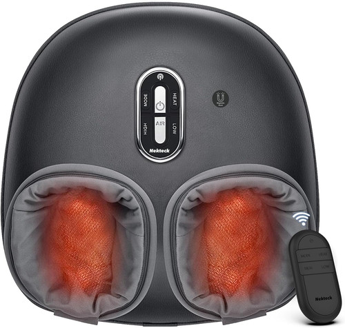 Foot massager with - foot, heat,