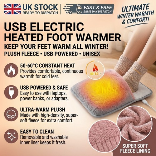Usb electric heated - usb, foot