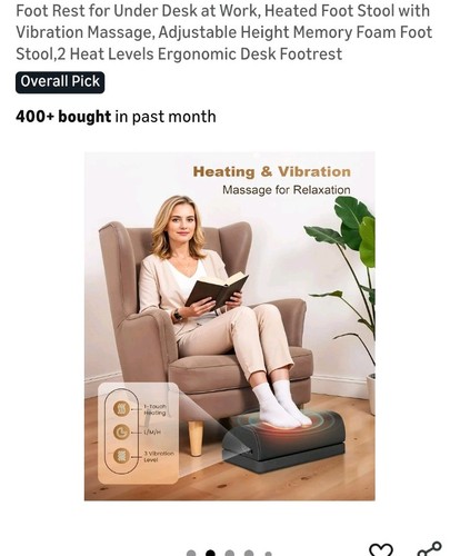 Foot rest for - rest, desk