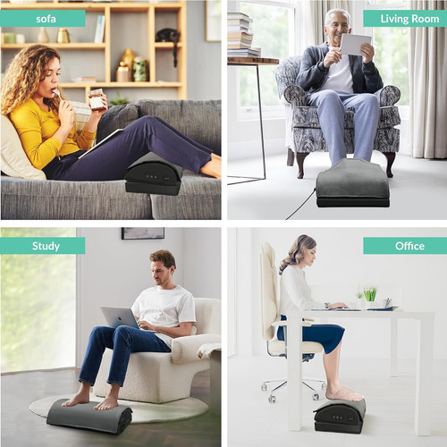 Snailax foot rest under - rest,