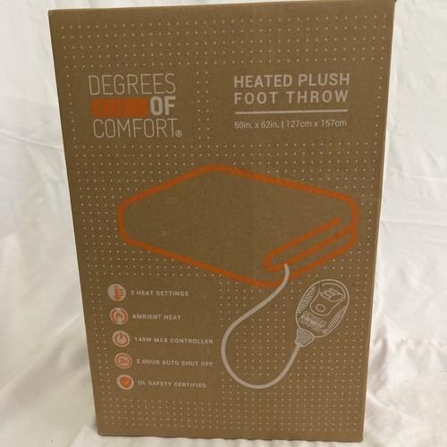 Micro plush heated - heated, blanket