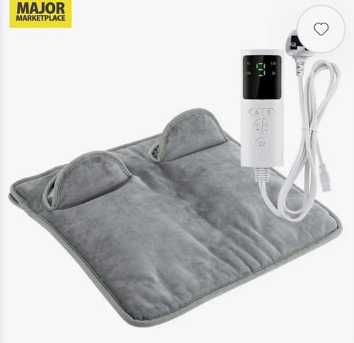 Electric foot warmer pad grey - electric,
